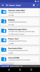 1Tap Cleaner (الإصدار العربي) حذف الملفات المؤقتة وسجلات البحث والمكالمات 3