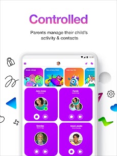 تنزيل Messenger Kids تحميل تطبيق ماسنجر كيدز 2024 للاطفال مجانا 8